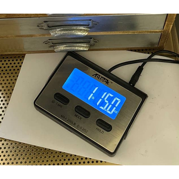 Vtg MCM Wooden Bowl With Fruit 9 Pieces Of Hand Carved Fruit & Wooden Leaf Bowl - Picture 13 of 13